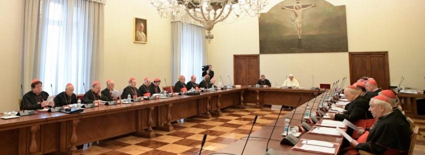 El Papa, reunido con la Curia el 13 de noviembre de 2017/CNS
