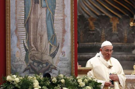El Papa celebra a la Virgen de Guadalupe defendiendo la diversidad de América