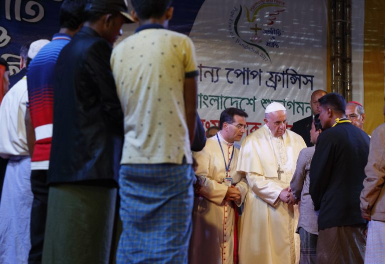 papa Francisco viaje Bangladesh encuentro con rohingya 1 diciembre 2017