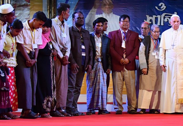 papa Francisco viaje Bangladesh encuentro con rohingya 1 diciembre 2017