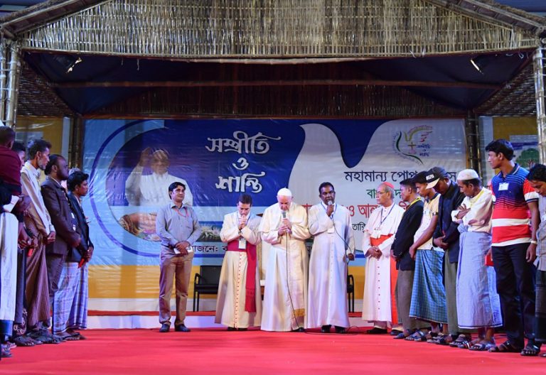 papa Francisco viaje Bangladesh encuentro con rohingya 1 diciembre 2017