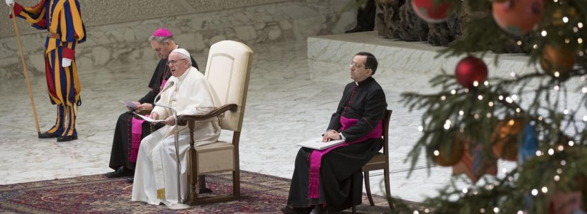 papa Francisco audiencia general miércoles 20 diciembre 2017