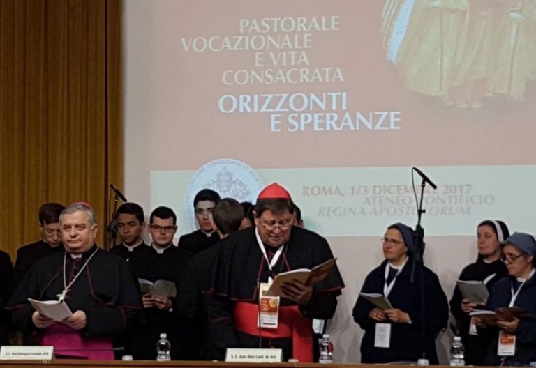 Congreso Internacional de Pastoral Vocacional y Vida Consagrada Roma diciembre 2017
