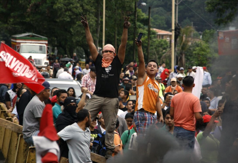 protestas en honduras en diciembre de 2017