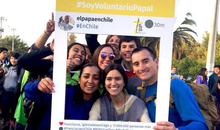 A la llegada de Francisco