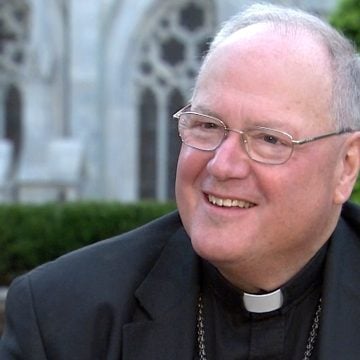 El cardenal Dolan, de arzobispo a capellán de la Policía de Nueva York