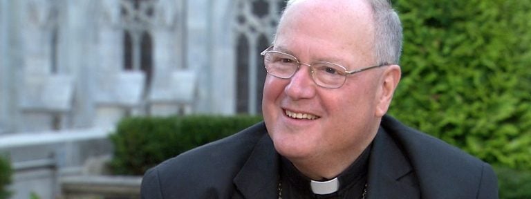 El cardenal Dolan, de arzobispo a capellán de la Policía de Nueva York