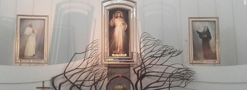 imagen de Juan Pablo II en el Centro San Juan Pablo II