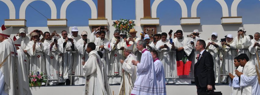 papa Francisco viaje Chile misa en Iquique 18 enero 2018