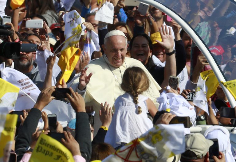 papa Francisco viaje a Chile Misa en el Parque OHiggins 16 enero 2018
