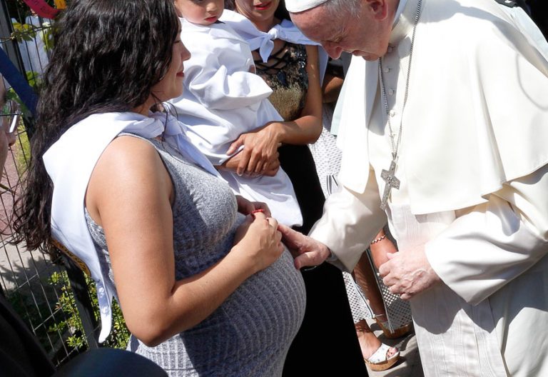 papa Francisco viaje Chile visita al Centro Penitenciario femenino de Santiago 16 enero 2018