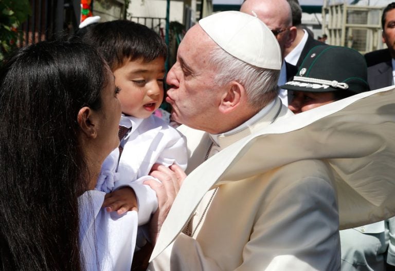 papa Francisco viaje Chile visita al Centro Penitenciario femenino de Santiago 16 enero 2018