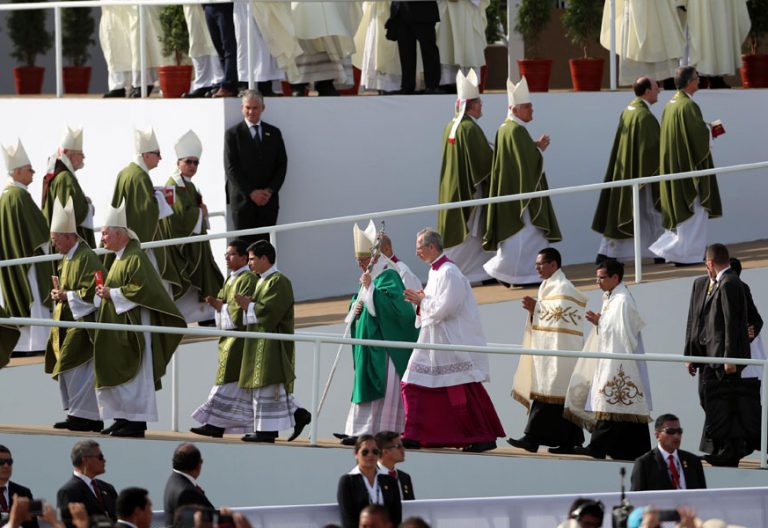 papa Francisco viaje Perú última misa base aérea de Lima 21 enero 2018