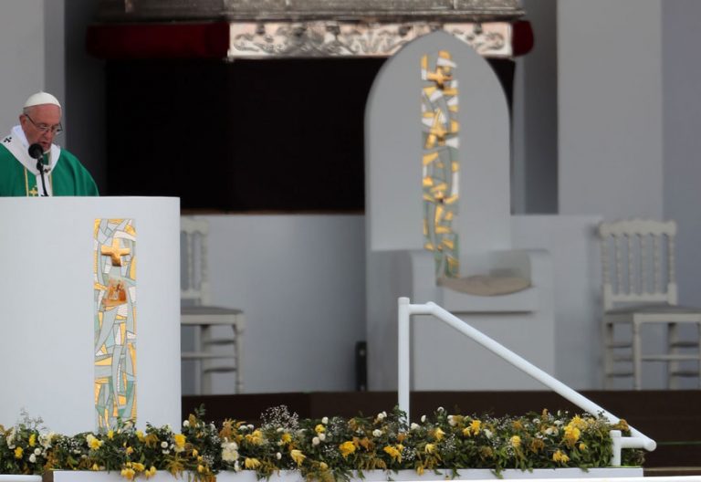 papa Francisco viaje Perú última misa base aérea de Lima 21 enero 2018