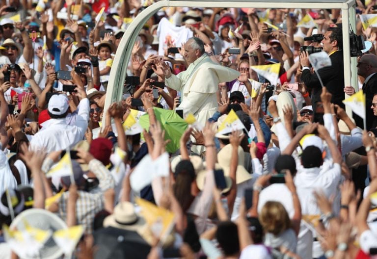 papa Francisco viaje Perú última misa base aérea de Lima 21 enero 2018