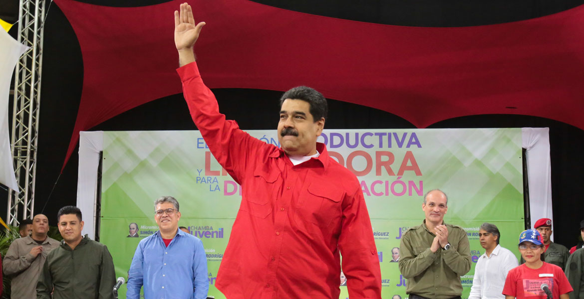 Nicolás Maduro presidente Venezuela enero 2018