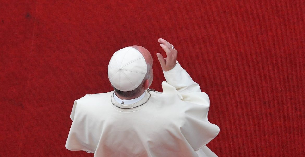 El Papa Francisco, en su encuentro con los religiosos, en Lima, en Perú/EFE