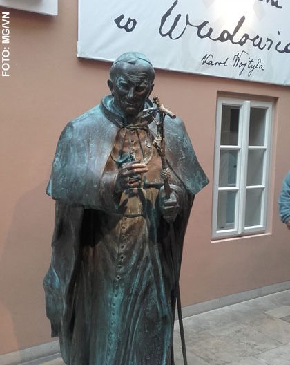 imagen de Juan Pablo II en Wadowice Museo Casa natal