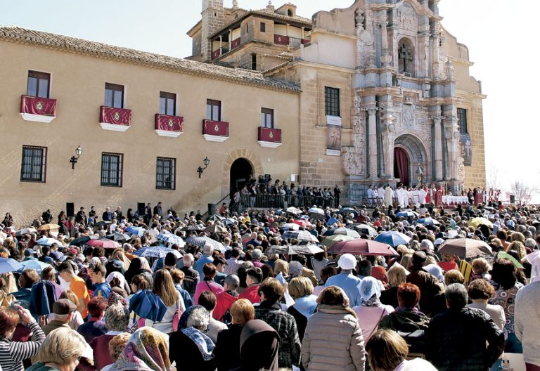 Celebración por el Jubileo de Caravaca de la Cruz, en Murcia