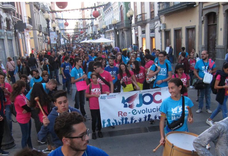 Encuentro nacional de la JOC en las Palmas de Gran Canaria