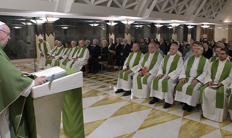 La Comisión Ejecutiva del episcopado argentino, presente en Roma