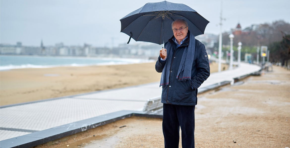 José Antonio Pagola, en San Sebastián febrero 2018