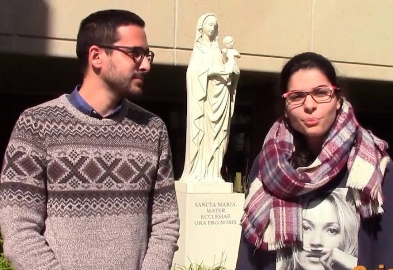 Cristina Cons y Javier Medina, los dos jóvenes que representan a España en el presínodo de los