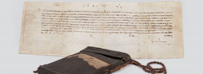 Bula de León X, que concedió a Molina de Aragón (Guadalajara) el privilegio de celebrar a