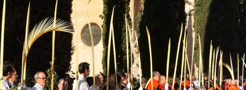 El domingo de ramos comienzo de la Semana Santa