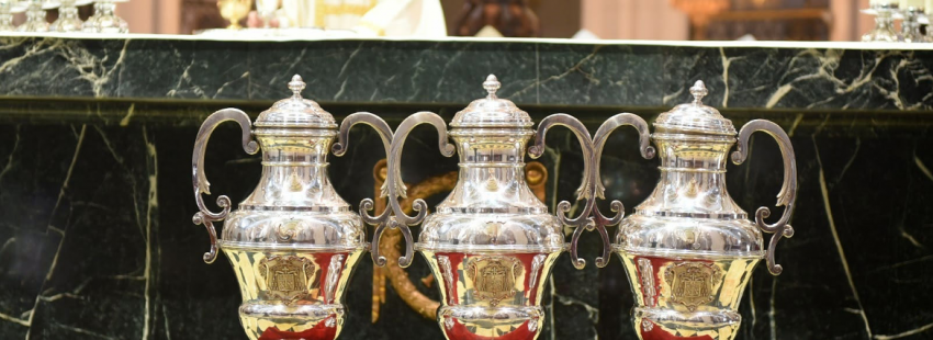 consagración de los óleos en la misa crismal