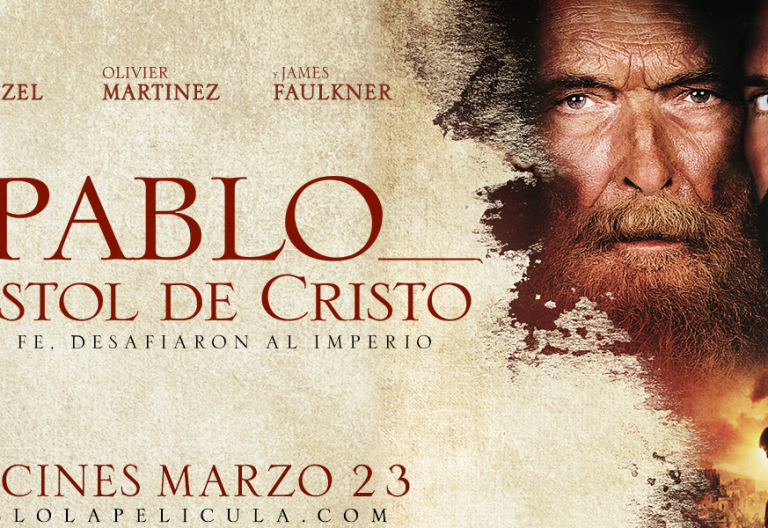el 23 de marzo se estrena la película Pablo el apóstol de Cristo