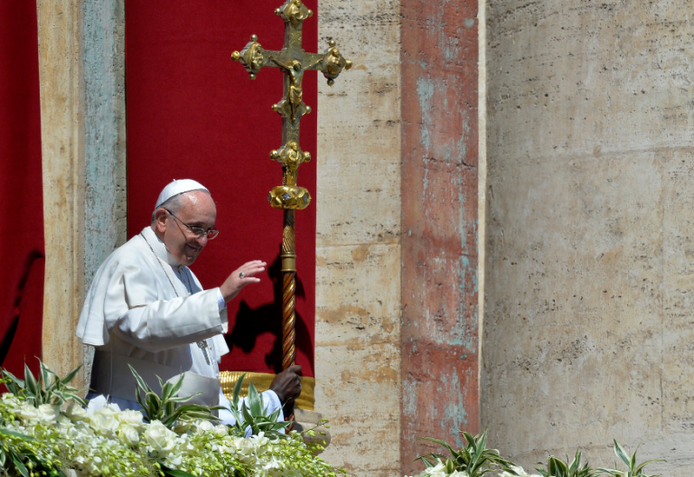 Francisco imparte la bendición Urbi et Orbi