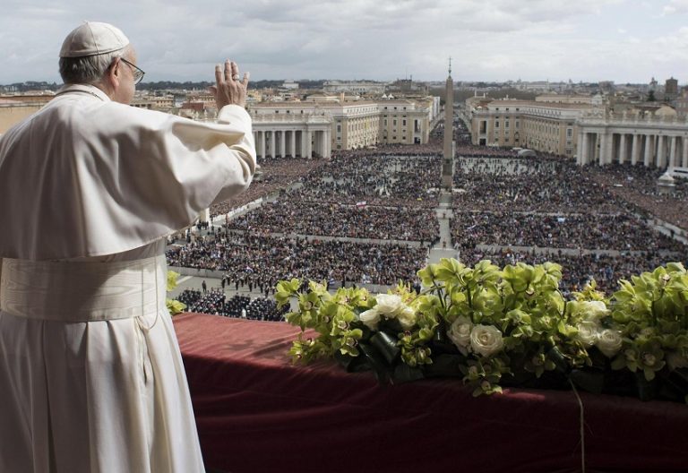 El papa Francisco celebra la misa del Domingo de Resurrección 2018 1 de abril