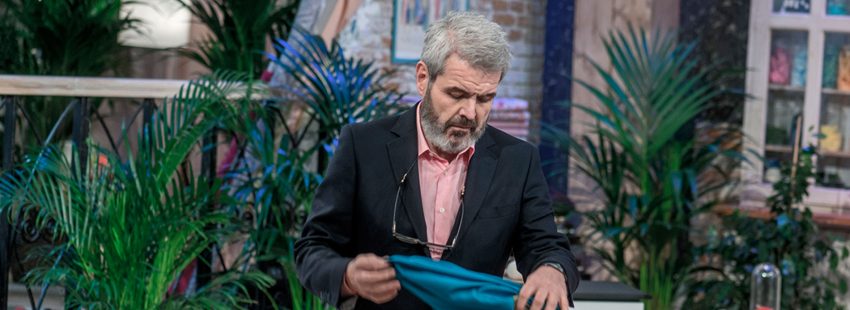 Lorenzo Caprile, modista y jurado de 'Maestros de la Costura', en TVE