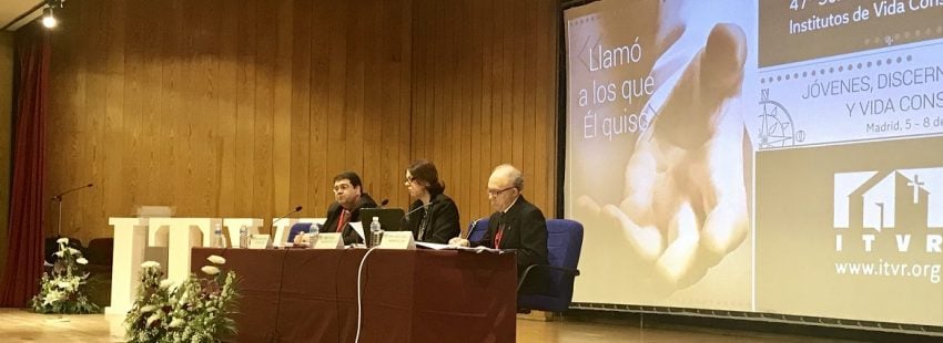 La profesora de la Universidad Pontificia Comillas Nurya Martínez-Gayol en la 47ª Semana Nacional