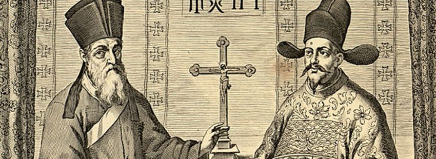 Matteo Ricci y Diego de Pantoja, misioneros jesuitas en China