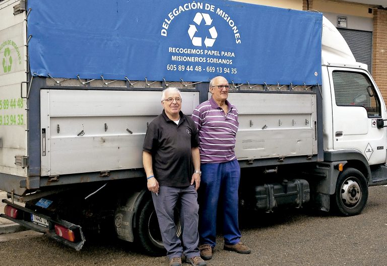 La diócesis de Osma-Soria, un ejemplo en el reciclaje de papel