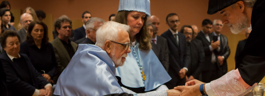 El jesuita Bartomeu Melià recibe el doctorado Honoris Causa de la Universidad Pontificia de Comillas