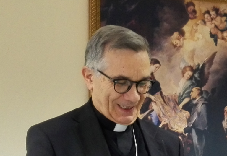 César Franco, obispo de Segovia y Presidente de la Comisión Episcopal de Enseñanza y Catequesis