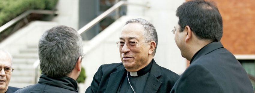 El cardenal arzobispo de Tegucigalpa y coordinador del C-9, Óscar Andrés Rodríguez Maradiaga,