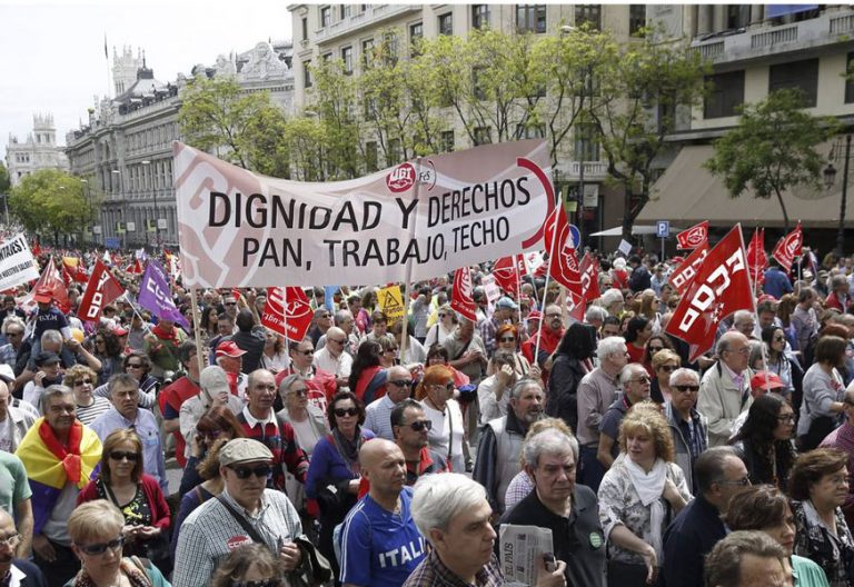 Manifestación del 1º de Mayo de 2015 en Madrid