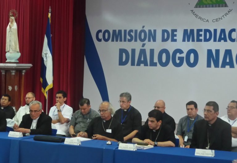Suspende la Iglesia en Nicaragua su participación en la Mesa de Diálogo Nacional