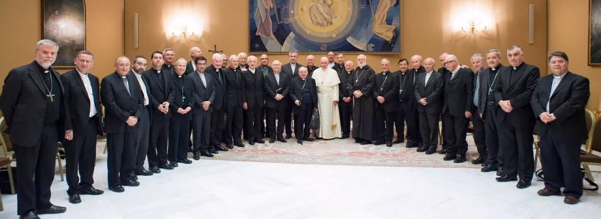 Papa con obispos chilenos: un final inconcluso