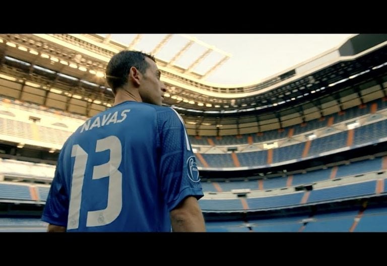 Fotograma de 'Hombre de fe', película sobre Keylor Navas