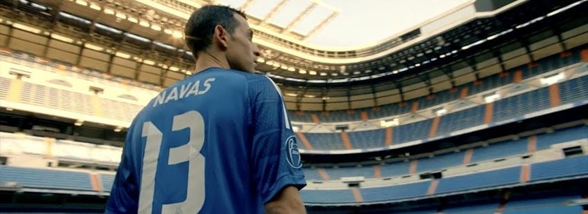 Fotograma de 'Hombre de fe', película sobre Keylor Navas
