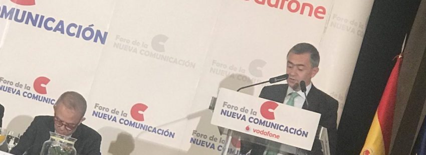 José María Gil Tamayo y Fernando Giménez Barriocanal en el Foro de la Nueva Comunicación
