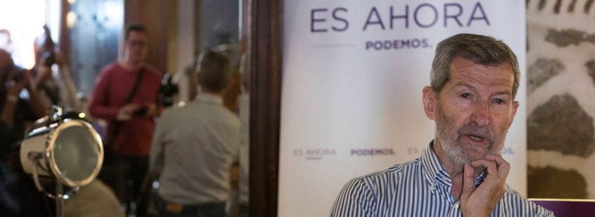 Julio Rodríguez, secretario general de Podemos en Madrid