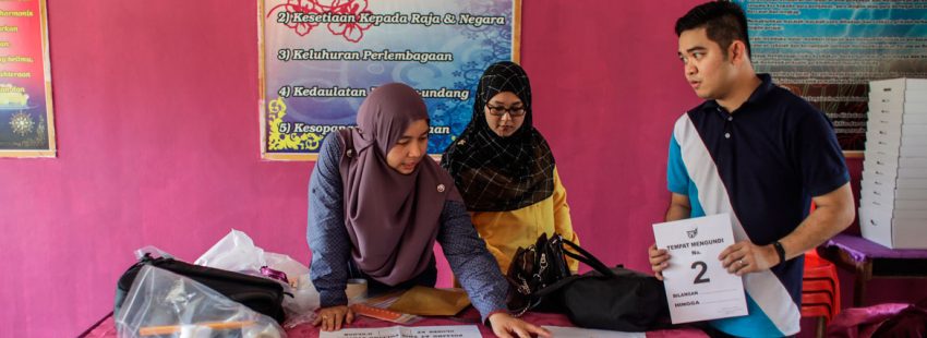 El 9 de mayo de 2018 se celebran las elecciones nacionales en Malasia