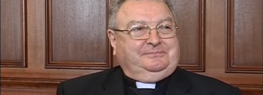 Manuel Herrero, obispo de la diócesis de Palencia