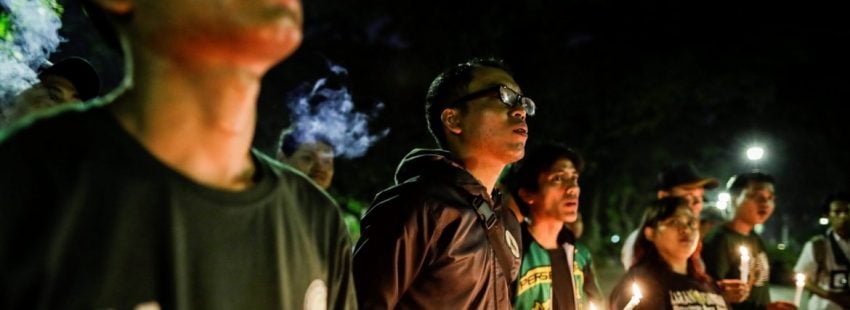 Vigilia de oración por las víctimas del atentado de Indonesia de 2018